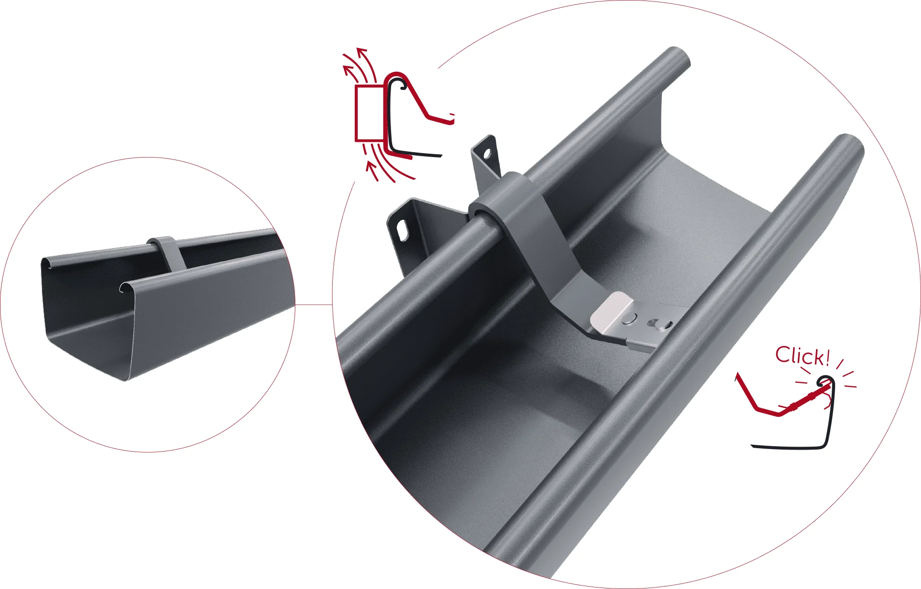 Dachentwässerung RANA Dachkante