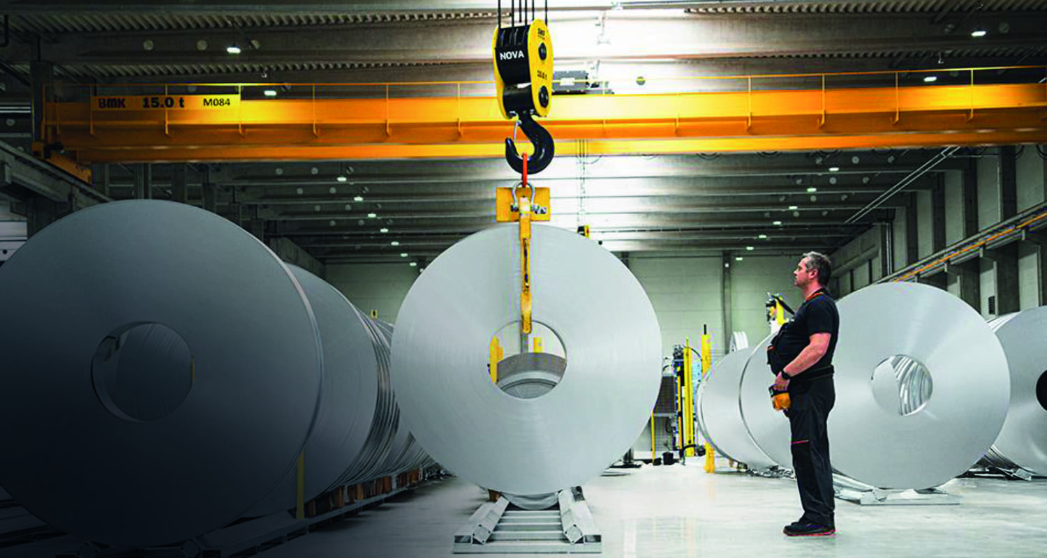 Produktion der modularen Dächer Schritt 1