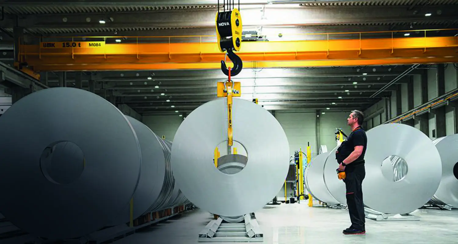 Produktion der modularen Dächer Schritt 1