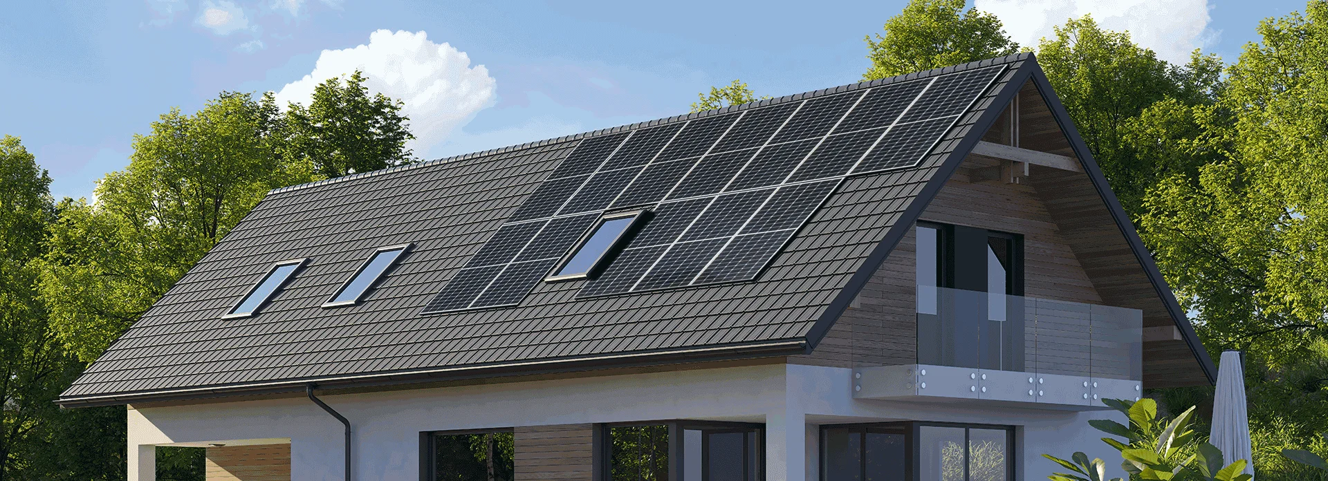 ELECTRA Konstruktion für Photovoltaik-Anlage auf FEDURA Dachmodul