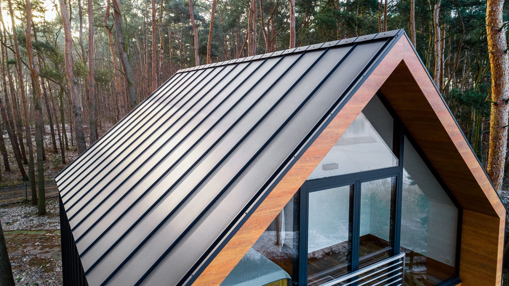 Ambiente Bild von NOVA Click Stehfalz in einem Wald