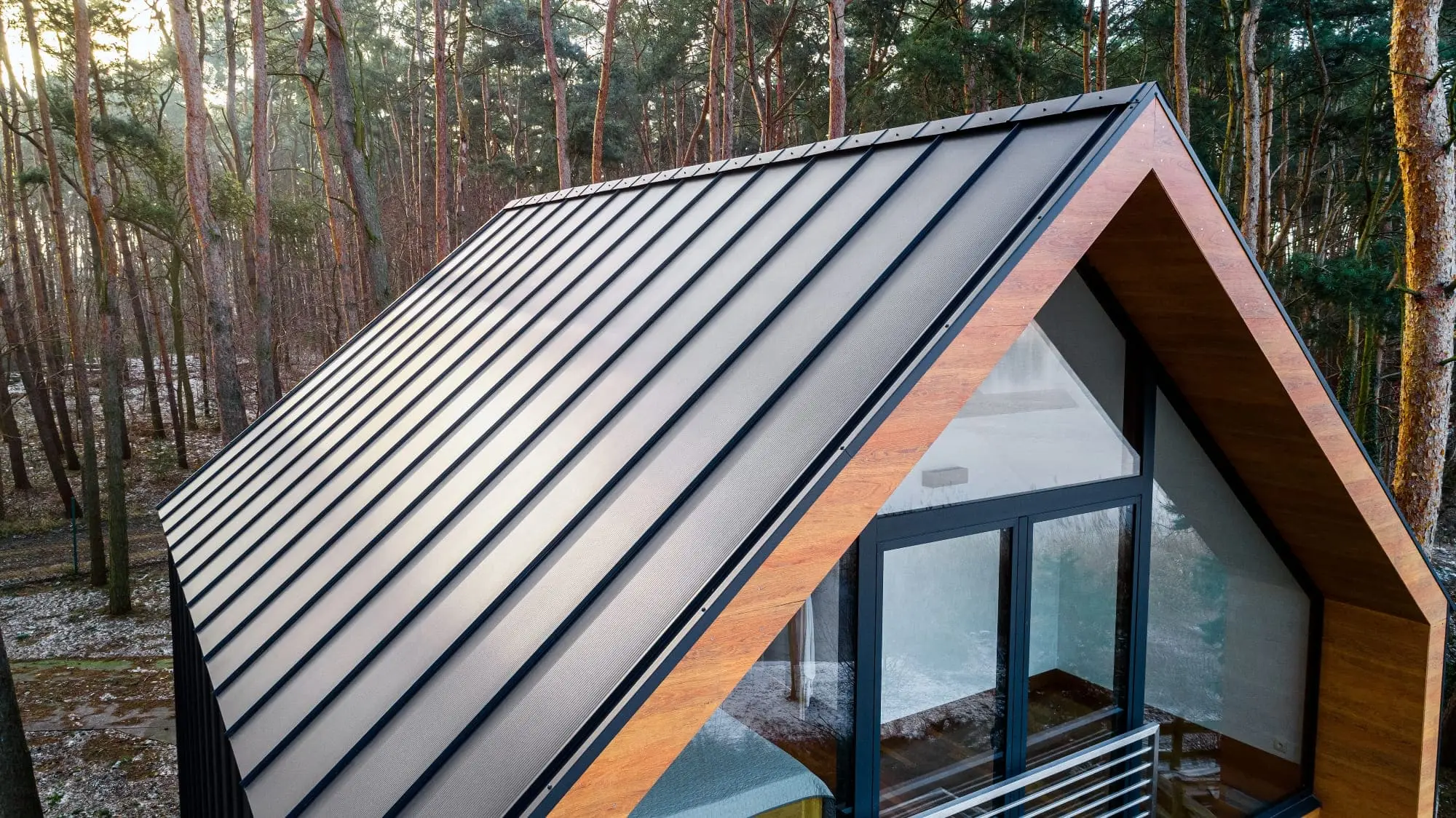 Ambiente Bild von NOVA Click Stehfalz in einem Wald