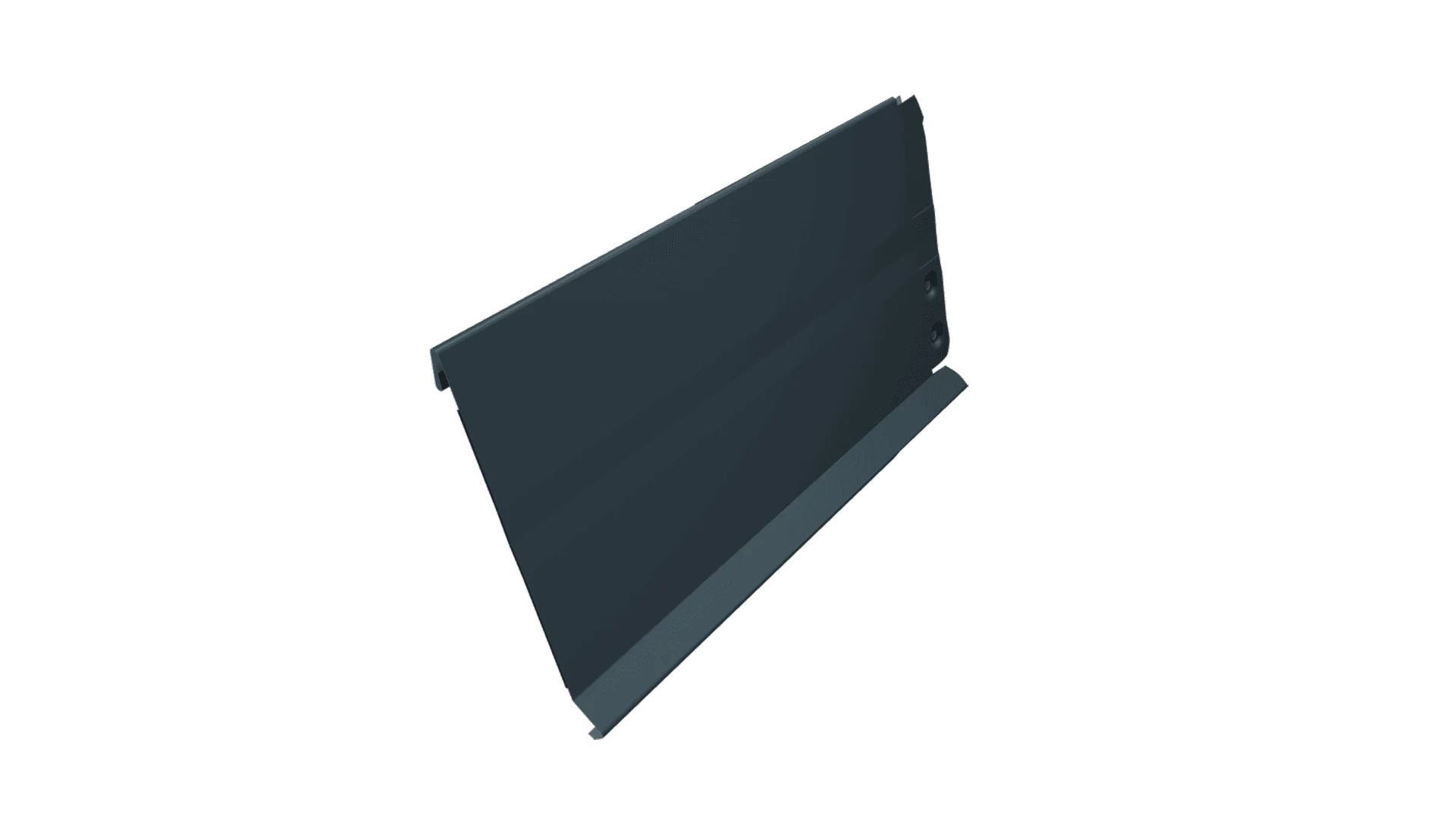 Oberes rechtes Ortgangblech