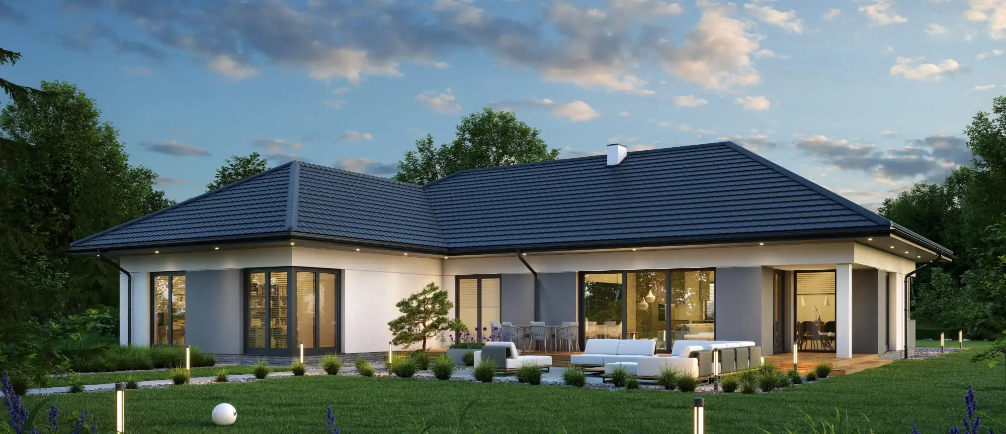 Modulares Metalldach