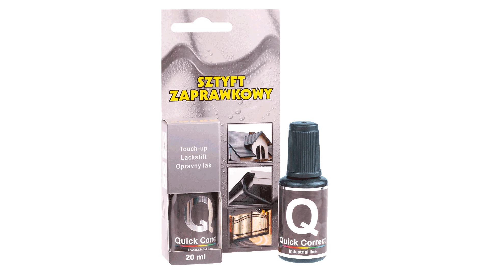 Ausbesserungslack mit Verpackung